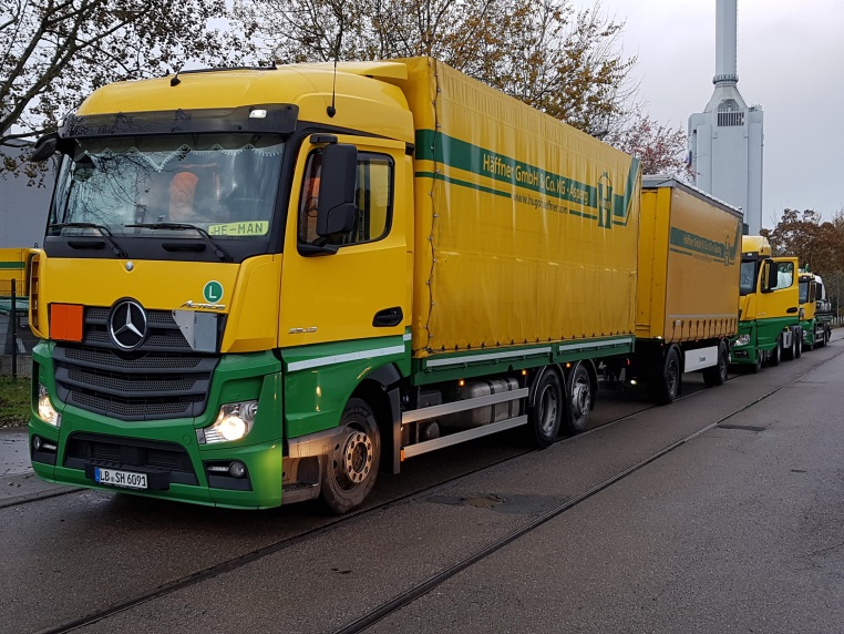 Häffner-LKW beim Ecotraining