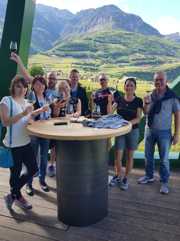Häffner Bike-Team in Südtirol