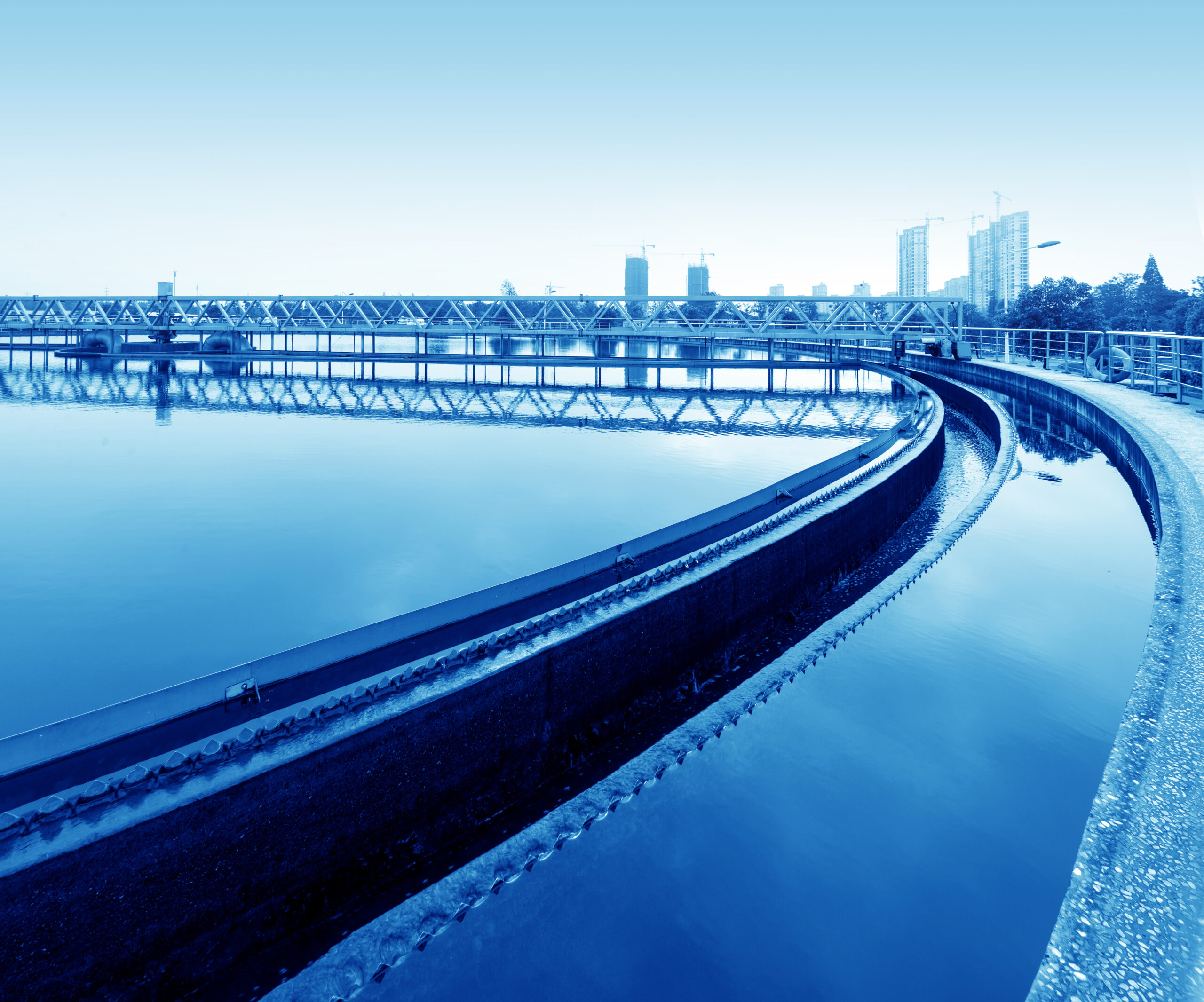 Modern,Urban,Wastewater,Treatment,Plant.